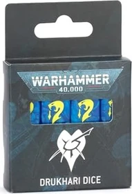 Games Workshop Warhammer 40.000 - Würfelset: Drukhari 2025
