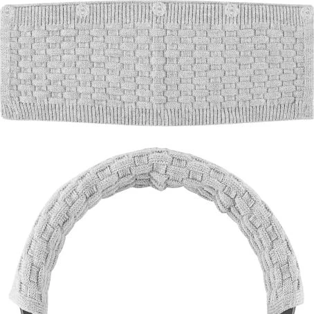 Geekria Knit Fabric Headband Cover für Sony grau