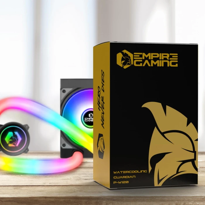 EMPIRE GAMING – Guardian S-V100 Ventilateur RGB de Processeur PC Gamer