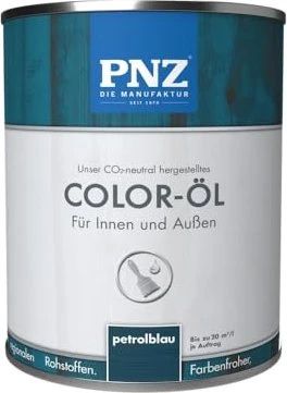 PNZ Coloröl Natur-Holzfarbe Holzschutzmittel, 750ml