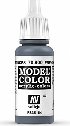 Vallejo Model Color rev.1 french mirage blue, 17ml