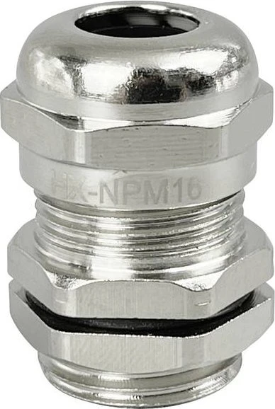 Conrad Electronic TRU Components Kabelverschraubung M16 Messing vernickelt