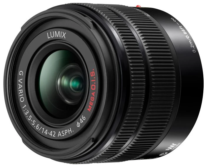 Panasonic Lumix G Vario 14-42mm 3.5-5.6 II ASPH OIS schwarz