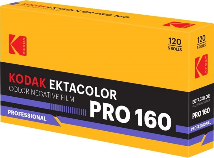 Kodak Ektacolor Pro 160 120 Farb-Negativfilm 5er Pack