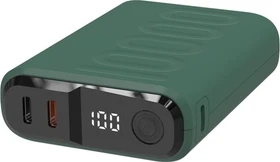 Ultron Powerbank RealPower PB-10000C PD+ dunkelgrün