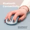 Perixx PERIMICE-802 Mini Bluetooth Maus Blue, Bluetooth Vorschaubild