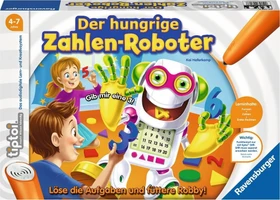 Ravensburger tiptoi Spiel: Der hungrige Zahlen-Roboter