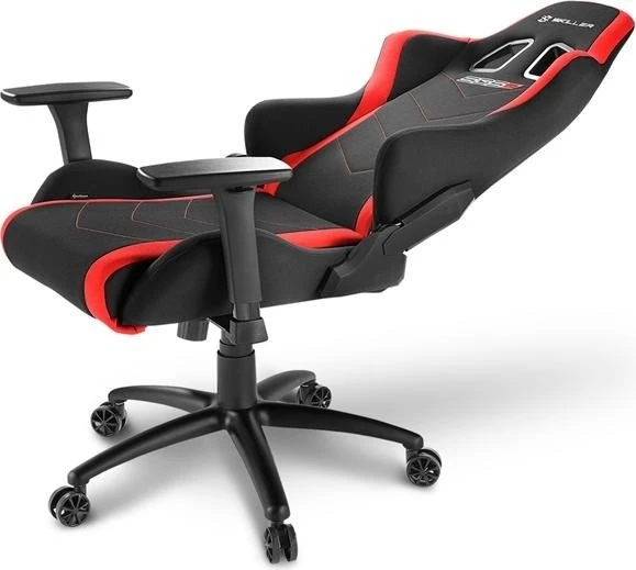 Sharkoon Skiller SGS2 Gamingstuhl, schwarz/rot