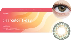 Clearlab clearcolor 1-day Farblinse green, +0.00 Dioptrien, 10 Stück