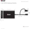 Club 3D USB-C 2x Displayport Videosplitter, USB-C 3.0 [Stecker] Vorschaubild