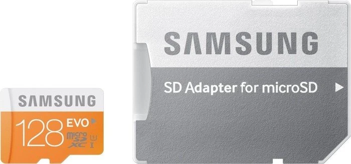 Samsung EVO R48 128GB Kit, UHS-I, Class 10