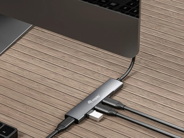 Equip 4 Port USB Hub, USB-C 3.0 [Stecker]