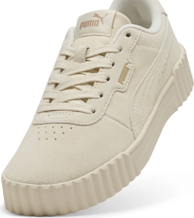Puma Carina 3.0 Suede alpine snow/puma gold (Damen)