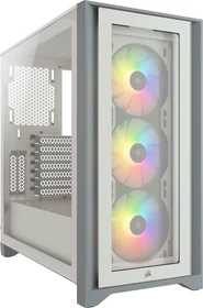 Corsair iCue 4000X RGB, weiß, Glasfenster (CC-9011205-WW)