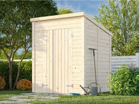 Palmako Leif 3.0m² Gartenhaus hellbraun tauchgrundiert