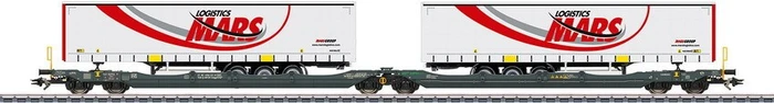 Märklin - Spur H0 Güterwagen - Doppel-Taschenwagen Sdggmrss