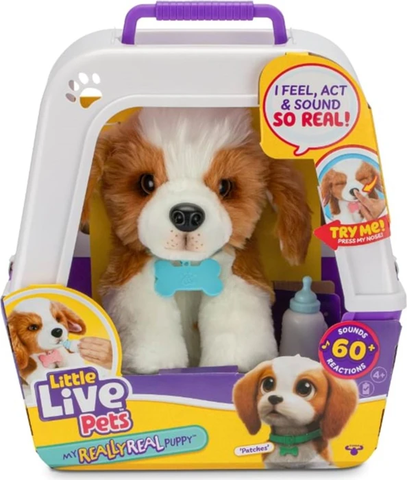 Moose Toys Little Live Pets My Really Real Puppy Patches