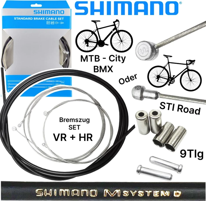 Shimano Deore Set Bremszug