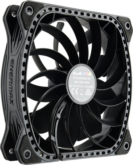 Enermax SquA RGB, LED-Steuerung, 120mm, 3er-Pack