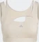 adidas Powerimpact Luxe Medium-Support Sport-BH wonder taupe/blue fusion metallic (Damen) Vorschaubild