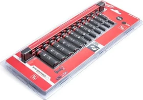 Milwaukee Shockwave 1/4" Impact Socket Set Steckschlüsselsatz, 12-tlg.