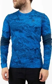 Odlo Whistler Baselayer Funktionsshirt langarm indigo bunting/blue wing teal (Herren)