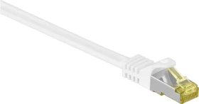 goobay Patchkabel, Cat7/Cat6a, S/FTP, RJ-45/RJ-45, 2m, weiß