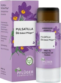 Pflüger Pulsatilla D6 Globuli,    10g