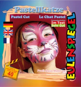 Eulenspiegel Pastellkatze Schmink-Palette