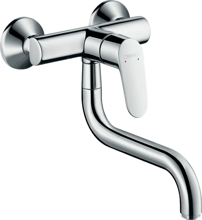 Hansgrohe Focus M41 Wandmontage Lowspout 1jet chrom