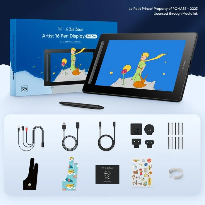 XP-Pen Artist 16 (2. Generation), Der kleine Prinz Version