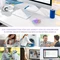 Seenda Rechargeable Wireless RGB Mouse mit Jiggler-Funktion, rosa/violett, USB Vorschaubild