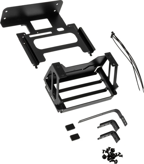 Lian Li O11D EVO Upright GPU Bracket for 40 Series GPU, PCI Slotblende, schwarz