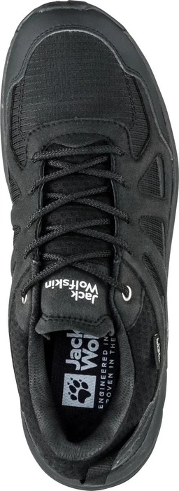 Jack Wolfskin Woodland 2 Texapore Low schwarz (Damen)