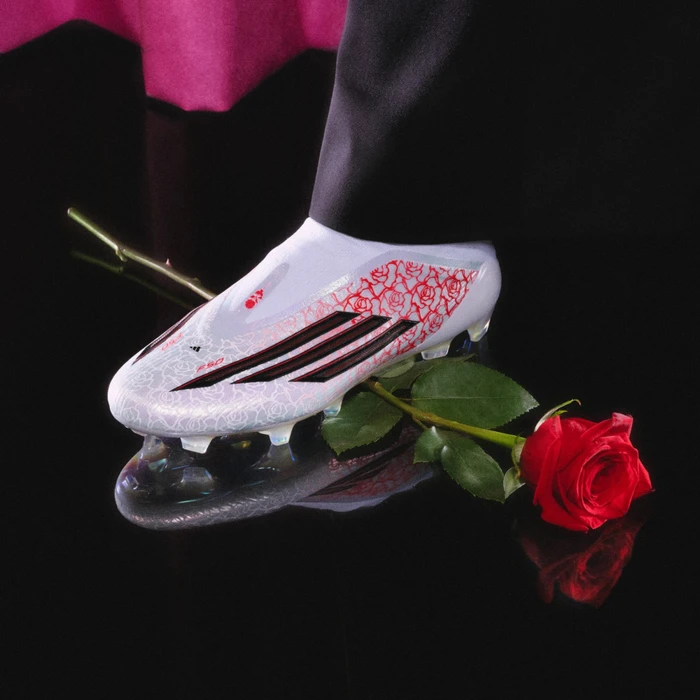 adidas F50 Elite Lamine Yamal Laceless FG cloud white/core black/lucid red