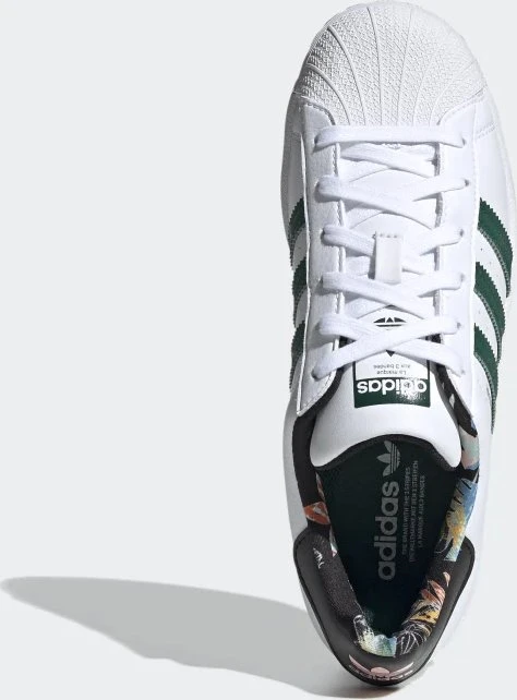 adidas Superstar cloud white/collegiate green/core black (Damen)