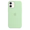 Apple Silikon Case mit MagSafe für iPhone 12 Mini Pistazie Vorschaubild