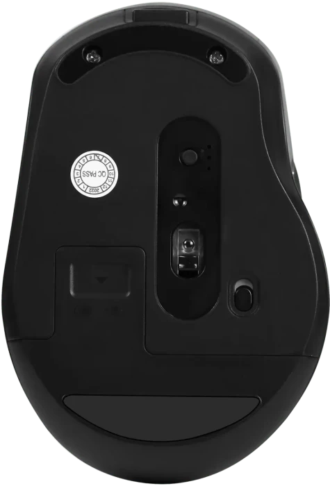 Marvo Office WM106W Silent Wireless Mouse, schwarz, USB/Bluetooth