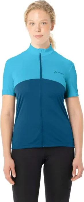 Vaude Matera FZ Trikot kurzarm shore blue (Damen)