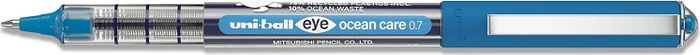 Uni-Ball Eye Ocean Care 0.5 Tintenroller (Mine) blau, 3er-Pack, Blister