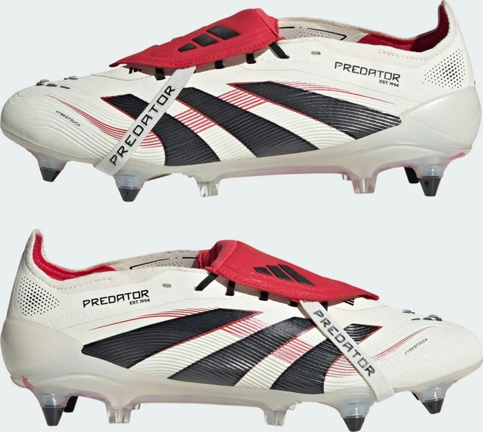 adidas Predator Elite Fold-Over Tongue SG off white/core black/pure ruby