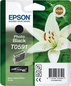 Epson Tinte T0591 schwarz photo