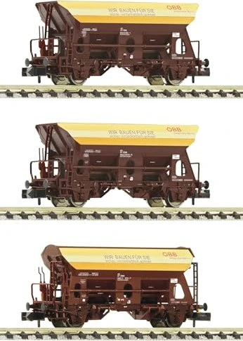 Fleischmann - Spur N - Schotterwagen ÖBB, 3-tlg.