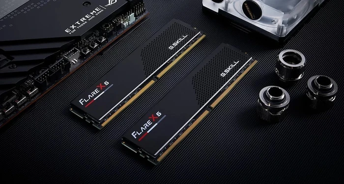 G.Skill Flare X5 schwarz UDIMM 24GB, DDR5-5200, CL40-40-40-83