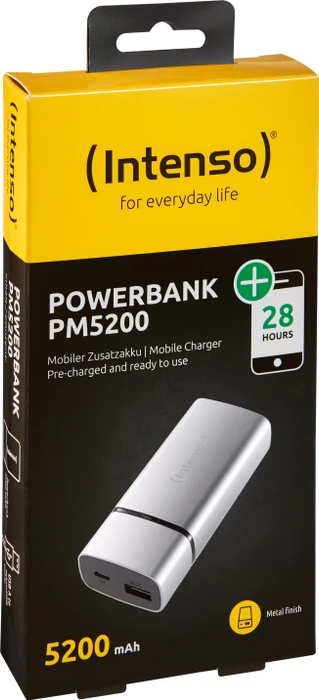 Intenso Powerbank PM5200 silber