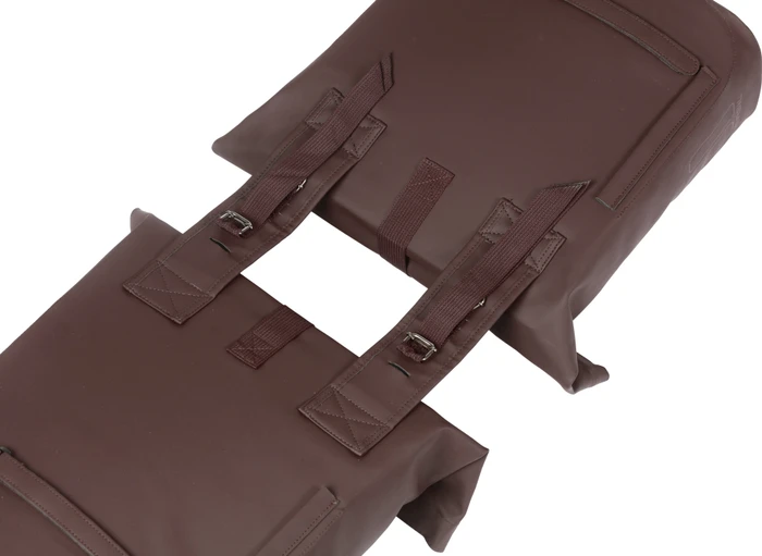Basil City Doppeltasche Gepäcktasche roasted brown