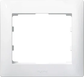 Legrand Galea Life Rahmen 1-fach, ultraweiß
