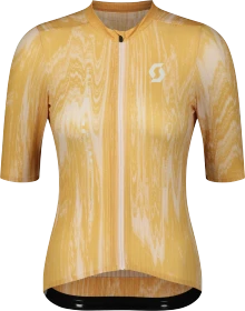 Scott Unlimited SL Trikot kurzarm sugar pink/biscuit beige (Damen)