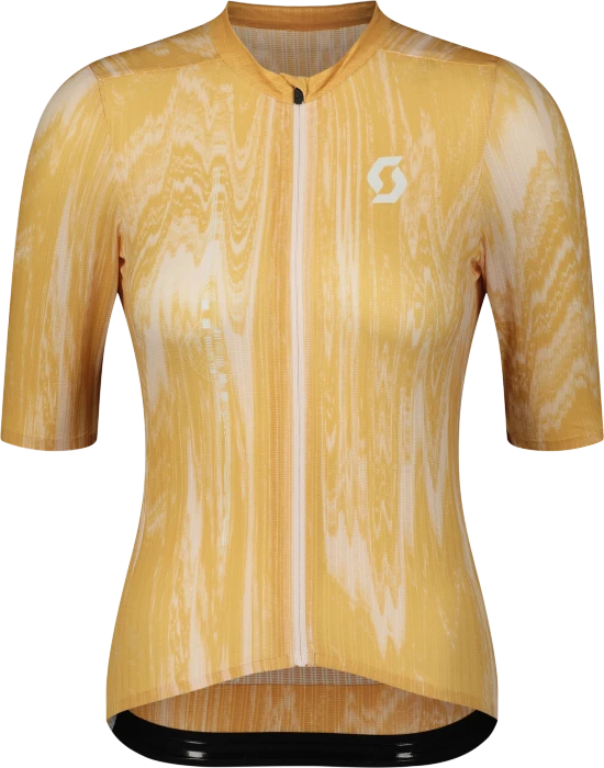 Scott Unlimited SL Trikot kurzarm sugar pink/biscuit beige (Damen)