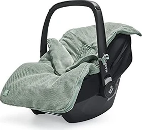 Jollein Fußsack Gruppe 0+ 3/5 Punkte Basic Knit forest green